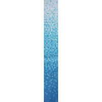Керамическая плитка Glass Mosaic Растяжки Растяжка GG004SMA (А-35+31+32+33+30+11) 0.305х2.135 (7pcs.Mesh)