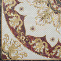 Керамическая плитка Halcon Faberge FABERGE Roseton Decor Esq 60.8x60.8