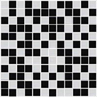 Керамическая плитка Halcon Fiore Mosaico Style Marfil-Negro