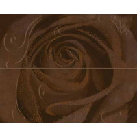 Керамическая плитка Halcon Look Look decor rosa-2 chokolate 40x50