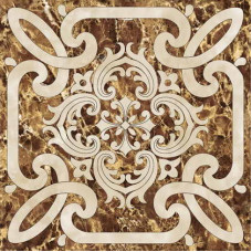 Керамическая плитка Infinity Ceramic Tiles Imperiale Decor Imperiale 1 Marron