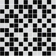 Infinity Ceramic Tiles Ispira Mosaico Style Marfil-Negro
