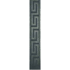 Infinity Ceramic Tiles Lava Cenefa Greca Negro