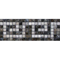 Керамическая плитка Infinity Ceramic Tiles Mosaico Emperador Emperador Cenefa Dark 11.9х30