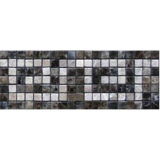 Керамическая плитка Infinity Ceramic Tiles Mosaico Emperador Emperador Cenefa Dark 11.9х30