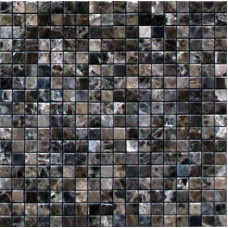 Керамическая плитка Infinity Ceramic Tiles Mosaico Emperador Mosaico Emperador Base Dark