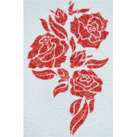 Керамическая плитка Infinity Ceramic Tiles Mosaico Rose Decor granada rosas blanco