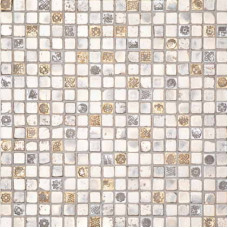 Керамическая плитка L'Antic Colonial Noohn Stone Mosaics Imperia Cream Gold