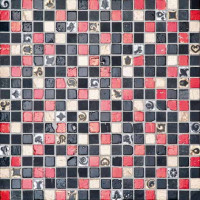 Керамическая плитка L'Antic Colonial Noohn Stone Mosaics Imperia Red