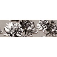 Керамическая плитка La Platera Black&amp;White Декор Decor Ilusion 25х80