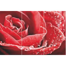 Керамическая плитка LARSCeramica Арт Панно Панно Red Rose GC 306003-02 (1-3)