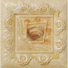 Керамическая плитка LARSCeramica Борнео Декор Борнео Ракушки 10 AA 2662 W вставка