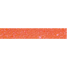 Lord Graphis Listello Paillettes A Arancio 8x50