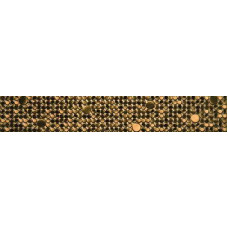 Керамическая плитка Lord Graphis Listello Paillettes A Gold 8x50