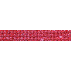 Керамическая плитка Lord Graphis Listello Paillettes A Rosso 8x50