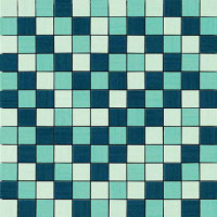 Керамическая плитка Lord Nirvana Mosaico su rete Blu 30x30