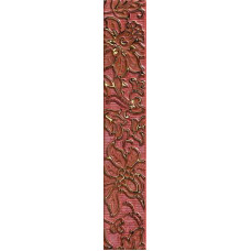 Керамическая плитка Lord Oriental Art Oriental Art List Rilievo Burgundy 5x33