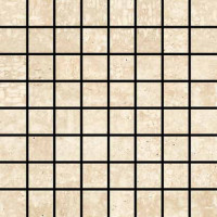 Керамическая плитка Love Ceramic Tiles ROYALE Royale Mosaico Travertino Bianco 17.4x17.4