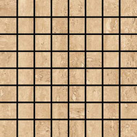 Керамическая плитка Love Ceramic Tiles ROYALE Royale Mosaico Travertino Noce 17.4x17.4