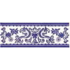 Керамическая плитка Mainzu Zocalo Cenefa Cuarteo Azul 7x20