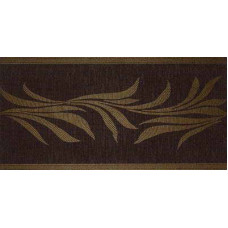 Керамическая плитка Majorca Flax Flax B249KMRT Bordura Kenzia Moka 24.5x49.5