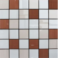 Керамическая плитка Mallol Paris Mosaico (5x5) Marfil/Crema/Moca Mix 3 30х30