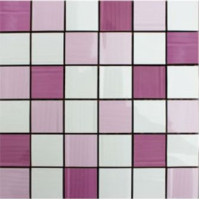 Керамическая плитка Mallol Paris Mosaico(5x5) Marfil/Lila/Malva Mix 3 30x30