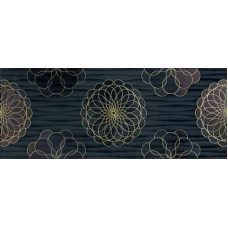 Керамическая плитка Mapisa Royal Suite Decor Royal Suite Sunflower Black