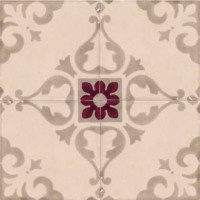 Керамическая плитка Marca Corona Jolie Декор 8331 Jolie Rose Gris Trama (комп/4шт) 10x10