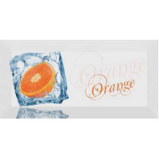 Керамическая плитка Monopole Ceramica Bisel Decor Ice Orange Декор 10x20
