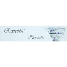 Керамическая плитка Monopole Ceramica Veronika Decor Veronika Brillo Romantique Blanco 10x40