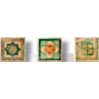 Керамическая плитка Naxos Terramare Tozzetto Medioevo Ocra 6.4x6.4 (mix 3)