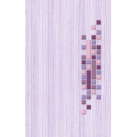 Керамическая плитка Нефрит Керамика Кураж Декор Кураж фиолетовый 25x40