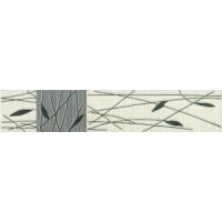 Керамическая плитка Нефрит Керамика Piano Бордюр Piano 2 серый 25x5.4