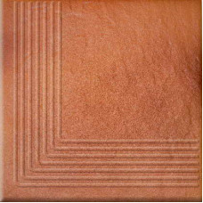 Керамическая плитка Opoczno Solar Orange Solar Orange 3-D Ступень наружная 30x30