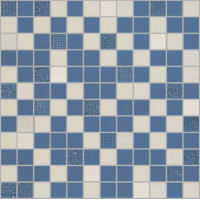 Керамическая плитка Pamesa Futura Mosaico Azul-Blanco