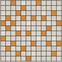 Керамическая плитка Pamesa Futura Mosaico Marfil-Naranja 30 x 30