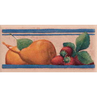 Керамическая плитка Paradyz Gloria Gloria Beige listwa (фрукты)