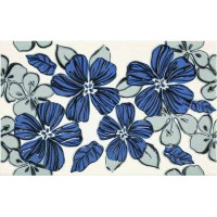 Керамическая плитка Paradyz Vivian/Purio Vivian Blue kwiat 25x40