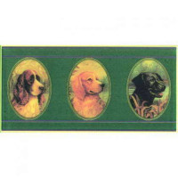 Керамическая плитка Petracers Grand Elegance B DOGS dogs 10x20
