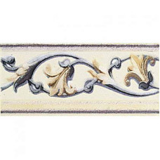 Керамическая плитка Petracers Grand Elegance B GL POL 08 giglio policrom su panna 10x20