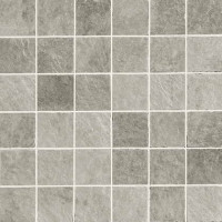 Керамическая плитка Stratos Stratos 0011343 Mosaico Platino 33.7x33.7