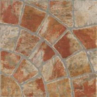 Керамическая плитка RHS (Rondine) Ceramiche COLORSTONE 34x34 Peacock Red