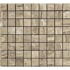 Керамическая плитка RHS (Rondine) Ceramiche Evolution Mosaico Travertino 3x3