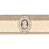 Керамическая плитка Saloni Villae Cornisa Catalina B Beige 10x25