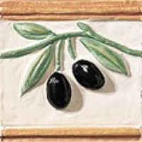 Керамическая плитка Serenissima Cir Deserti Fascia Olive S/2 10x10 (Две Оливки)