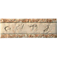 Керамическая плитка Serenissima Cir Quarry Stone Listello Graffiti Noce 7x20