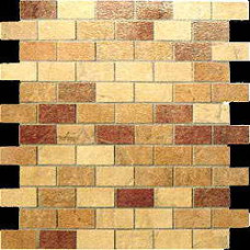 Керамическая плитка Serenissima Cir Quarry Stone Mosaico Mix Mattoncino Light 30.5x30.5