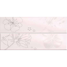 Serenissima Cir Tentazioni Inserto Flowers s/2 Rosa (комплект из 2 плиток) 14x56