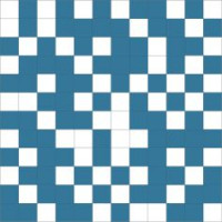 Керамическая плитка Slava Zaitcev Cavalletto ARCOBALENO SHINE Mosaico White-Blue